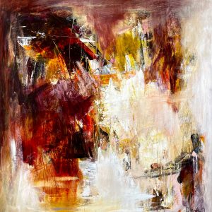 Maleri 110 x 100 cm