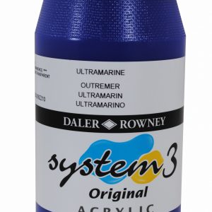 System 3 Original Akrylmaling 500ml Ultramarine