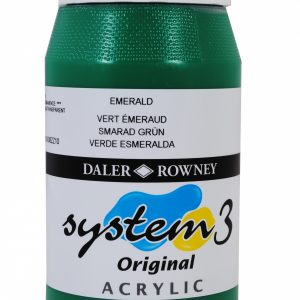 System 3 Original Acrylic Colour 500ml Emerald