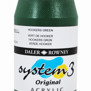 System 3 Original Acrylic Colour 500ml Hookers Green