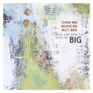 Kunstkort - Think Big