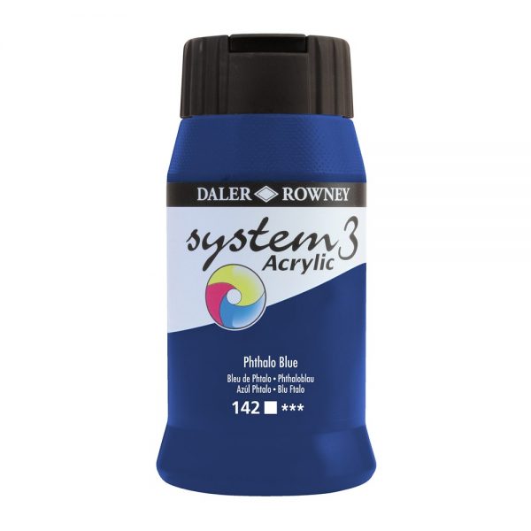 System 3 phthalo blue 500 ml
