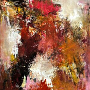 Maleri 110 x 100 cm