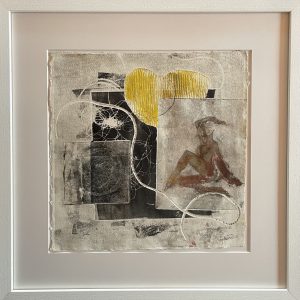 Maleri 46 x 46 cm