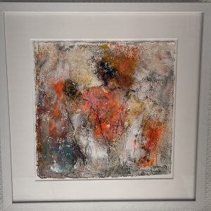 Maleri 46 x 46 cm