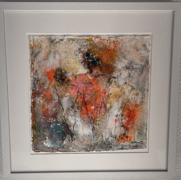Maleri 46 x 46 cm