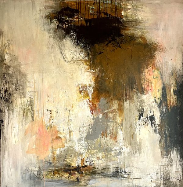 Maleri 130 x 130 cm