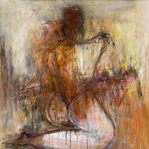 Maleri 60 x 60 cm