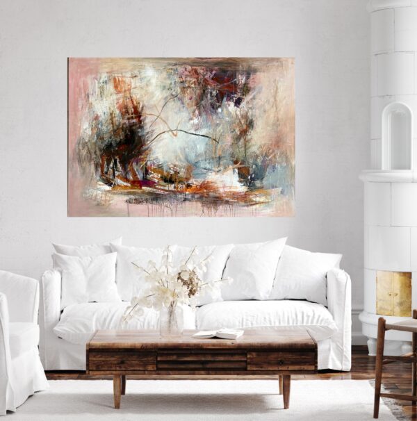 Maleri 100 x 140 cm - Image 2