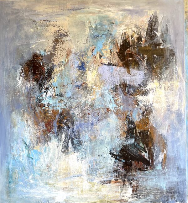 Maleri 100 x 110 cm