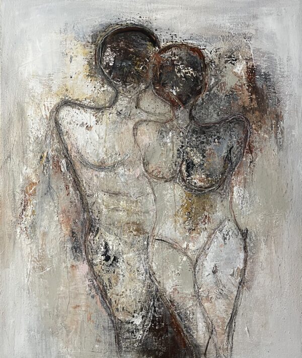 Maleri 100 x 120 cm