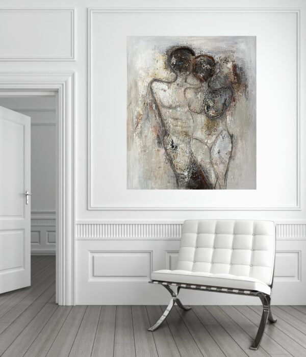 Maleri 100 x 120 cm - Image 2