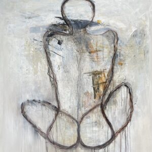 Maleri 100 x 110 cm
