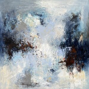 Maleri 100 x 100 cm