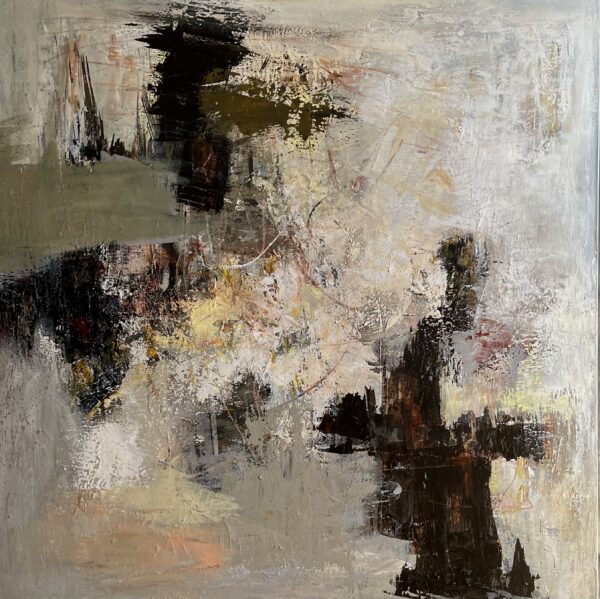 Maleri 120 x 120 cm