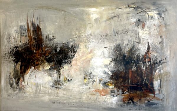 Maleri 80 x 140 cm