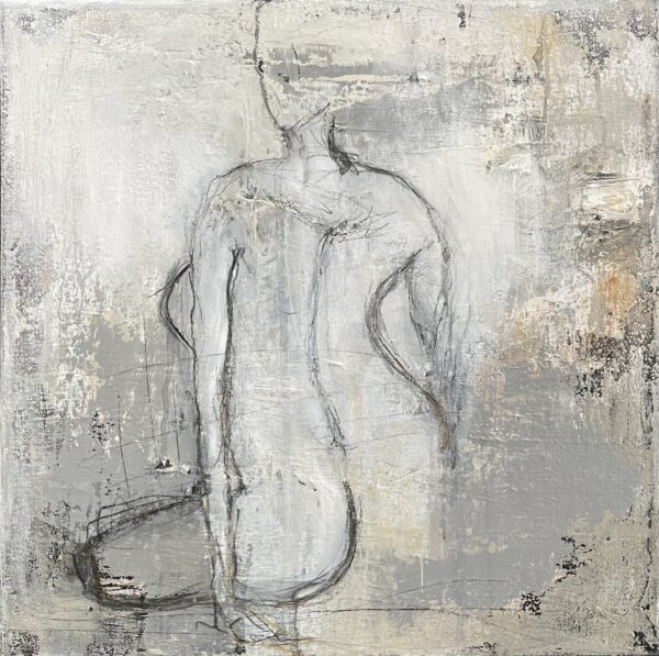 Maleri 40 x 40 cm