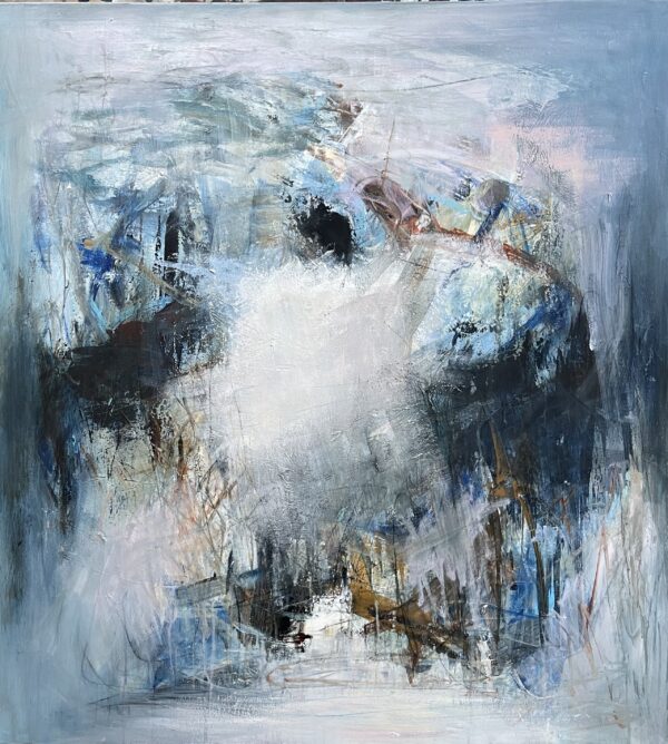Maleri 100 x 110 cm