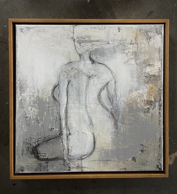 Maleri 40 x 40 cm - Image 2