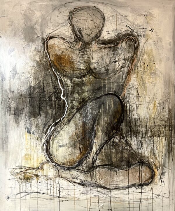 Maleri 100 x 120 cm