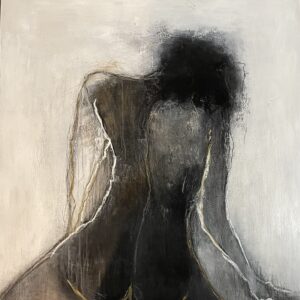 Maleri 100 x 110 cm
