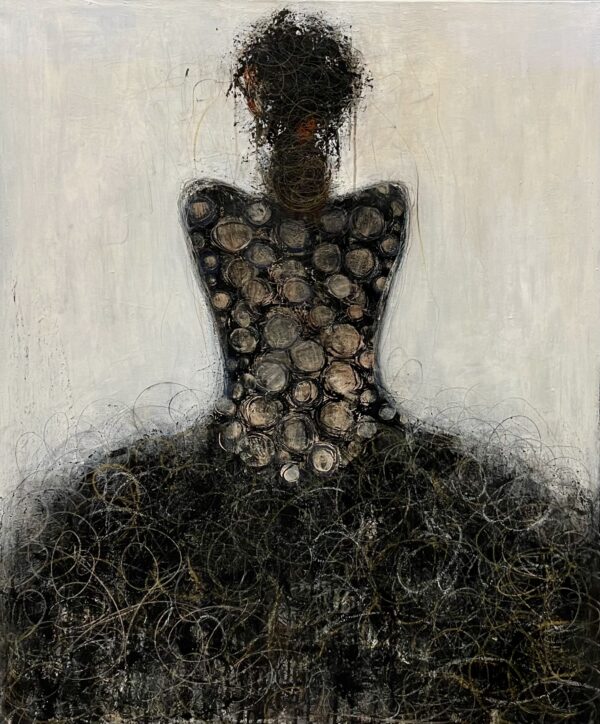 Maleri 100 x 120 cm