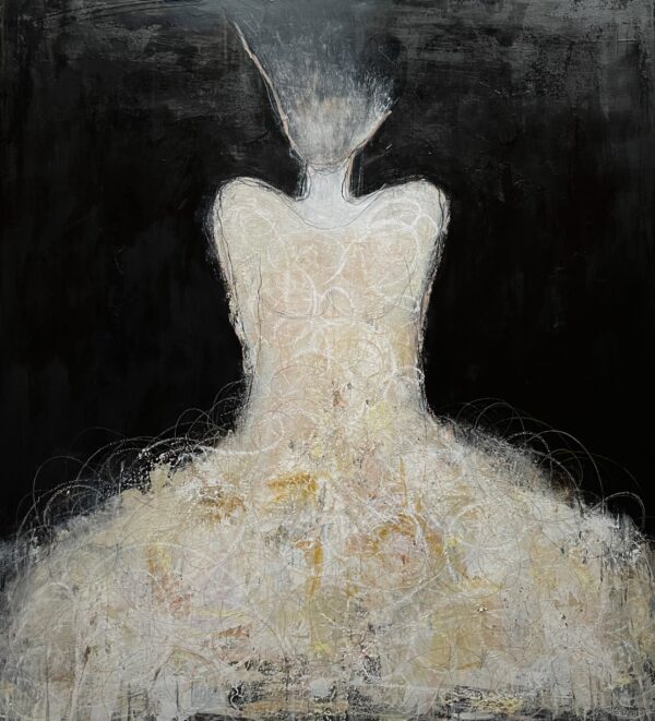 Maleri 100 x 110 cm