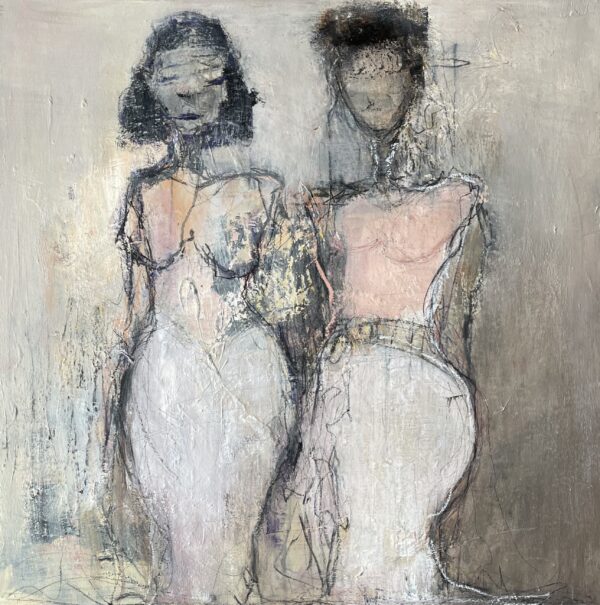 Maleri 60 x 60 cm