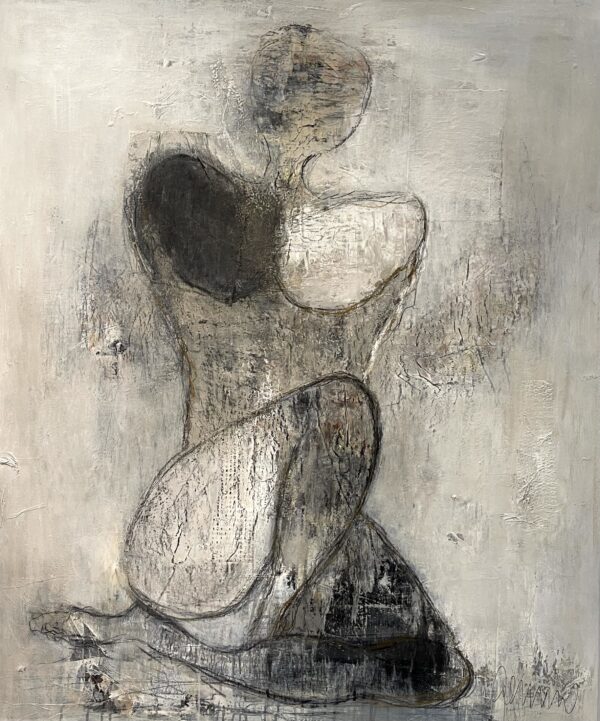 Maleri 100 x 120 cm