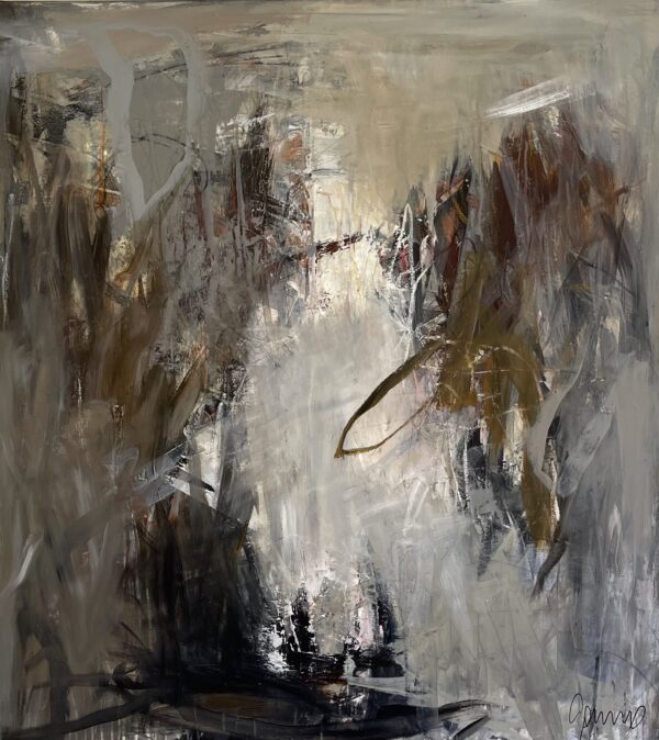 Maleri 100 x 110 cm