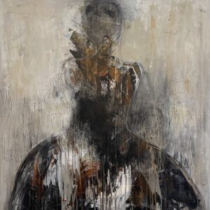 Maleri 100 x 110 cm