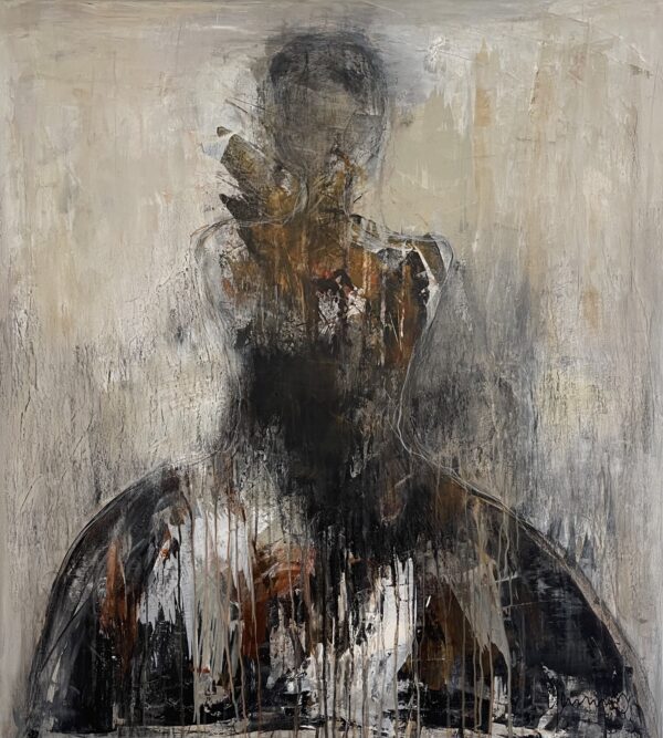 Maleri 100 x 110 cm