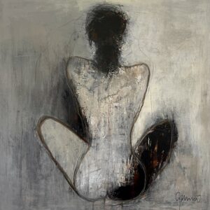 Maleri 100 x 100 cm