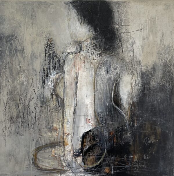 Maleri 70 x 70 cm