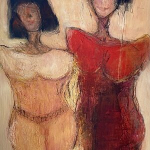 Maleri 50 x 100 cm