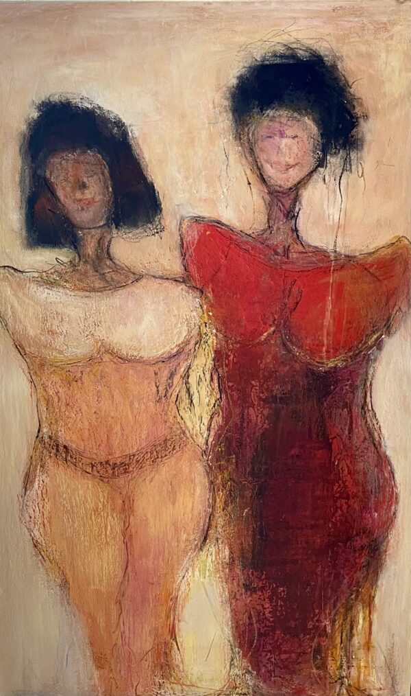 Maleri 50 x 100 cm
