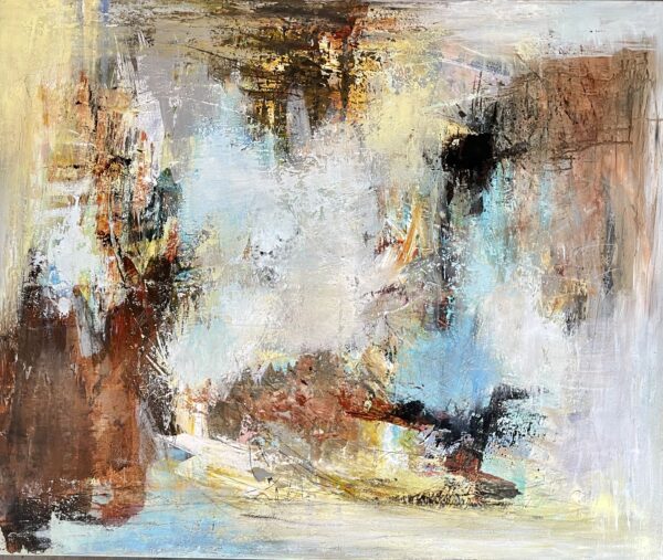 Maleri 100 x 120 cm